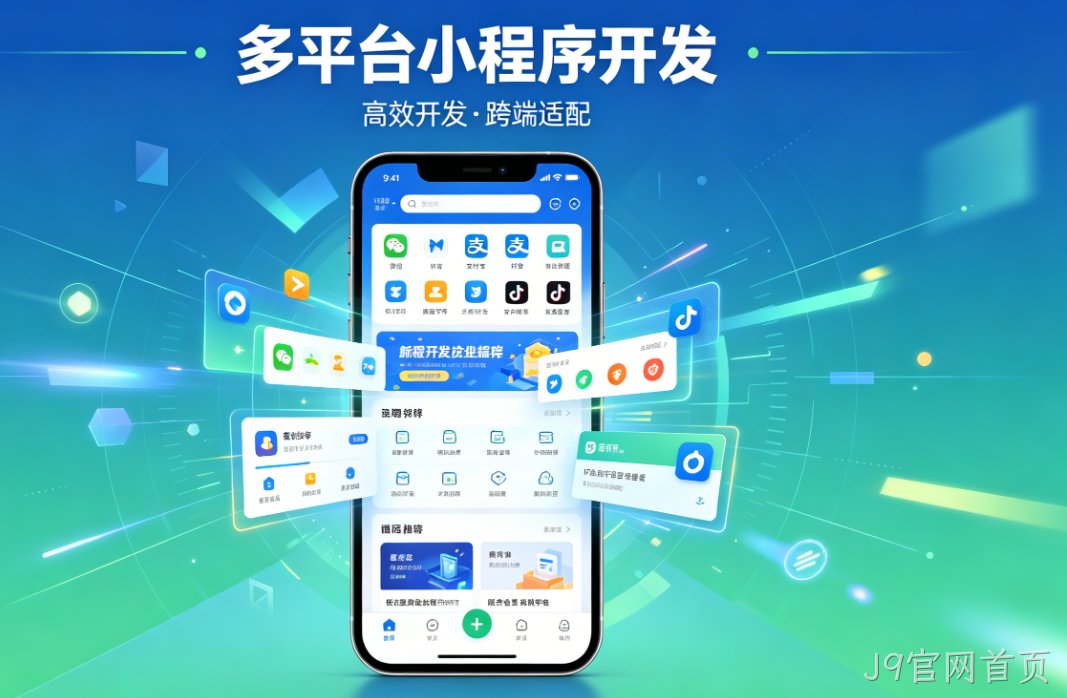 小程序开发选对服务商！J9官网首页多平台定制，帮企业抓住私域红利