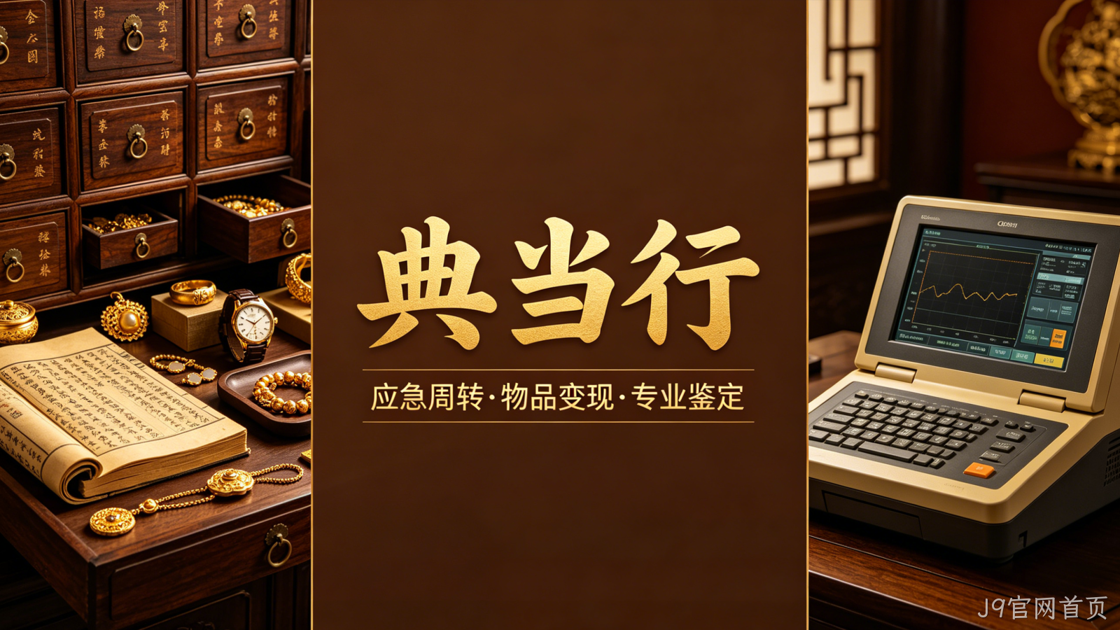 典当行业官网定制案例｜J9官网首页打造合规信任型门户